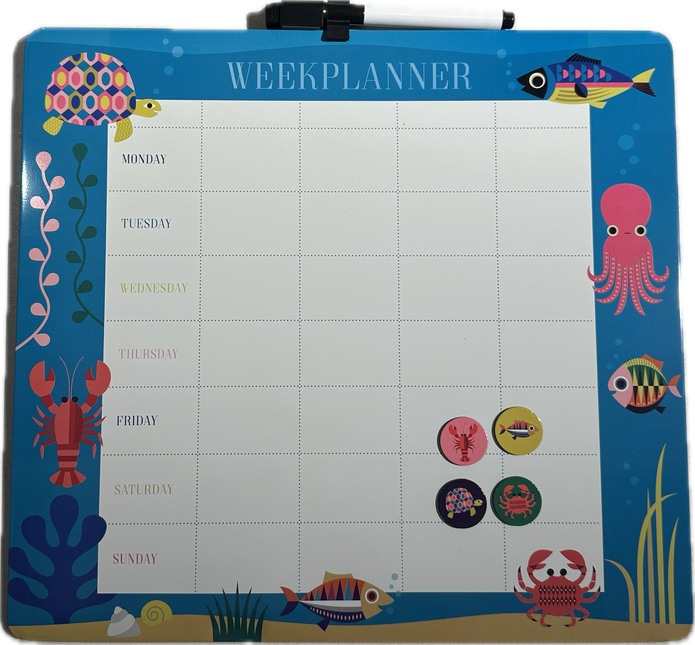 Kitsch Kitchen Kitsch Kitchen Magneetbord Sealife