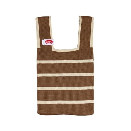 Kitsch Kitchen Kitsch Kitchen Poppy Bag Bruin Wit Strepen