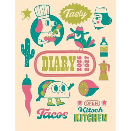 Kitsch Kitchen Kitsch Kitchen Schoolagenda 2026-2027 El Restaurante Tacos