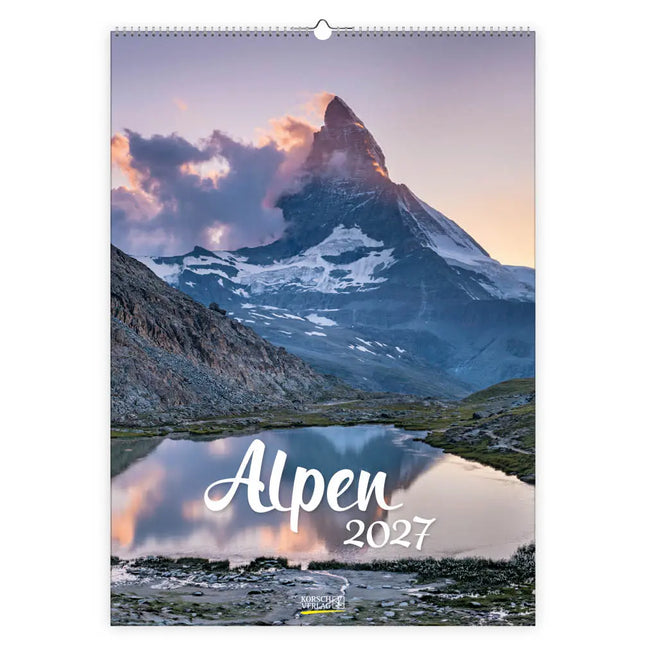 Korsch Verlag Alpen Kalender 2027 Groot