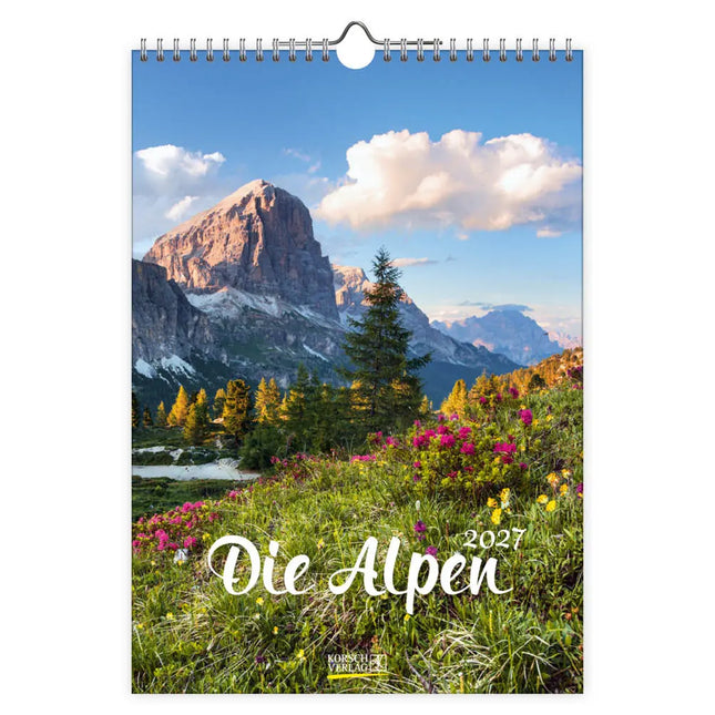 Korsch Verlag Alpen Kalender Klein 2027