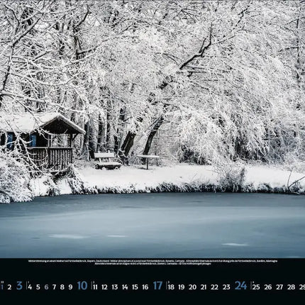 Korsch Verlag Colourful Seasons Kalender 2027