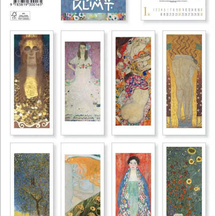 Korsch Verlag Gustav Klimt Kalender 2027