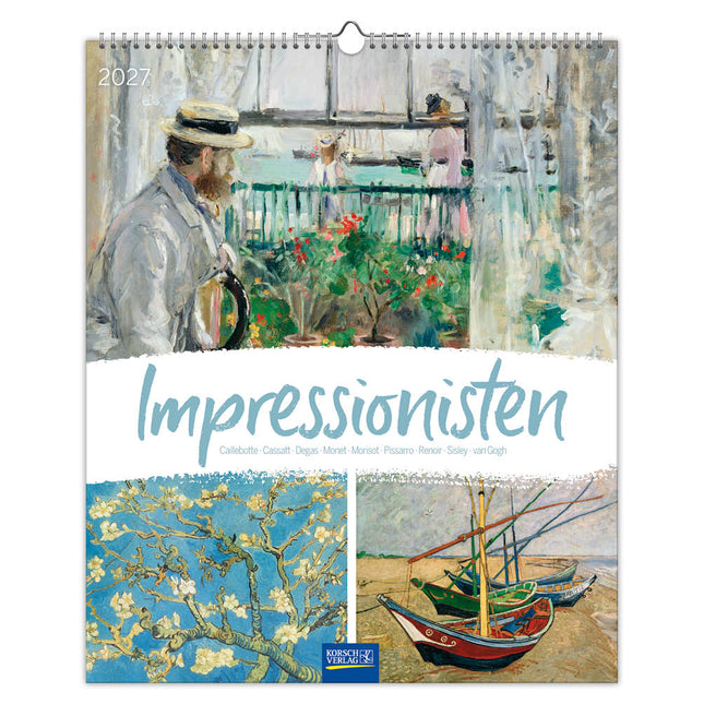 Korsch Verlag Impressionisten Kalender Groot 2027