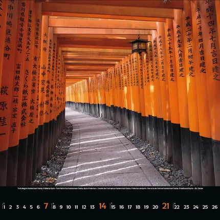 Korsch Verlag Japan Panorama Kalender 2027