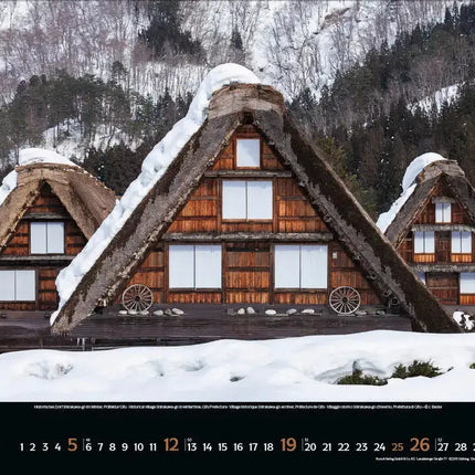 Korsch Verlag Japan Panorama Kalender 2027