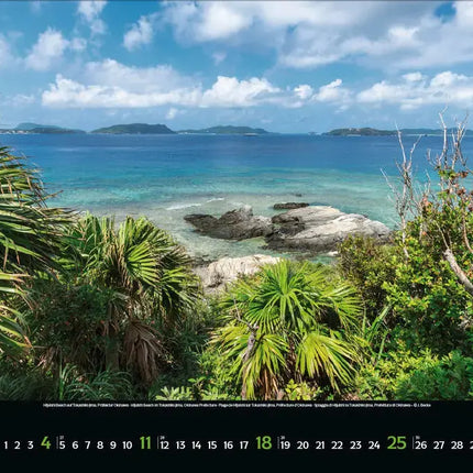 Korsch Verlag Japan Panorama Kalender 2027