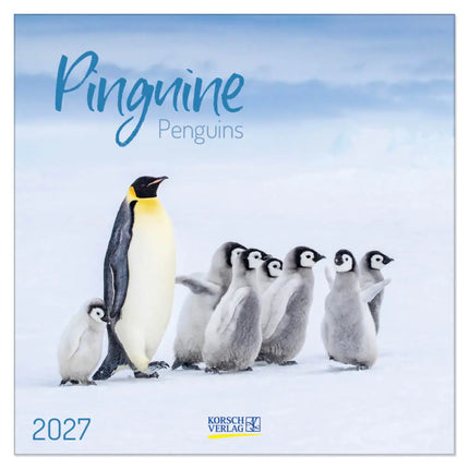Korsch Verlag Pinguïns Kalender 2027