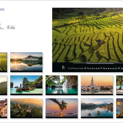 Korsch Verlag Thailand Kalender 2027
