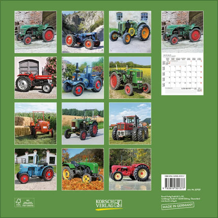 Korsch Verlag Tractors Kalender 2027