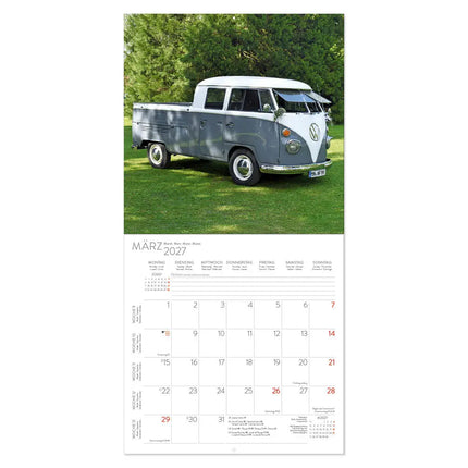 Korsch Verlag Volkswagen Bus Kalender 2027