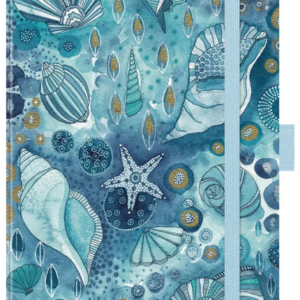 Korsch Verlag Weekagenda Premium timer big- Coastal Shells 2027