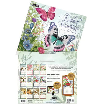 LANG Abundant Friendship Kalender 2027