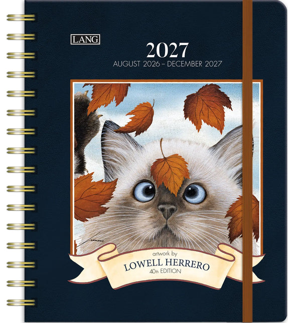 LANG American Cat Deluxe Planner 2027