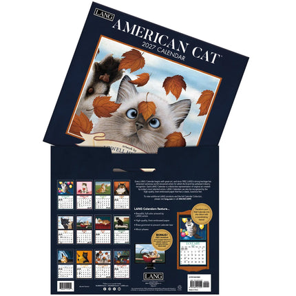 LANG American Cat Kalender 2027