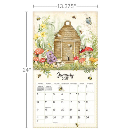 LANG Bees In Bloom Kalender 2027