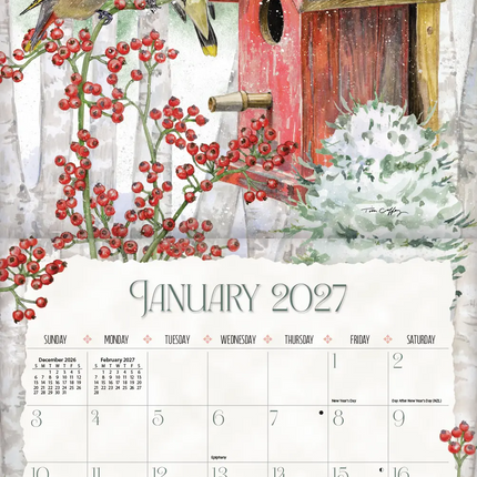 LANG Birdhouses Kalender 2027