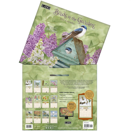 LANG Birds in the Garden Kalender 2027