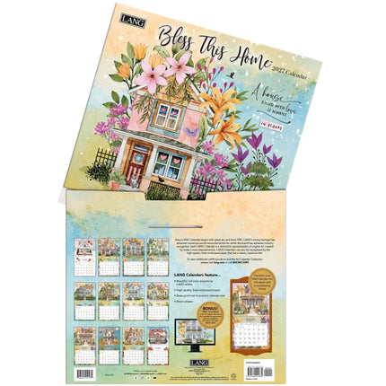 LANG Bless This Home Kalender 2027