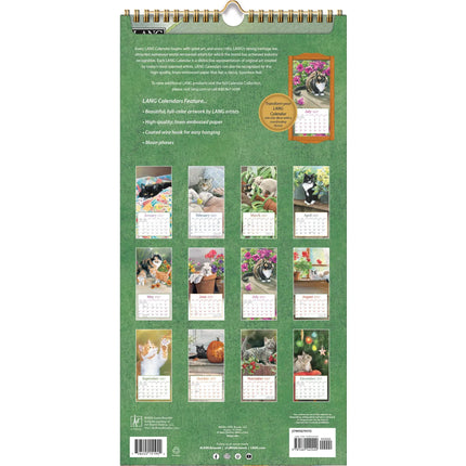 LANG Cats in the Country Kalender 2026 Small