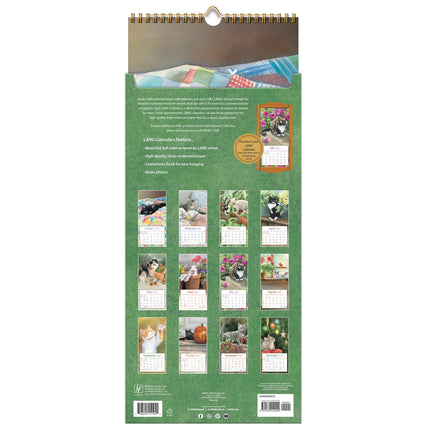 LANG Cats in the Country Kalender 2026 Small