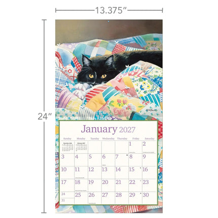 LANG Cats in the Country Kalender 2027