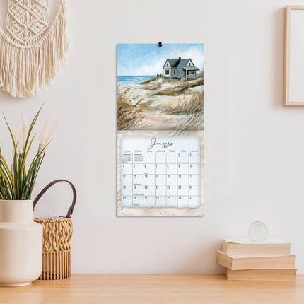 LANG Coastal Shores Mini Kalender 2026