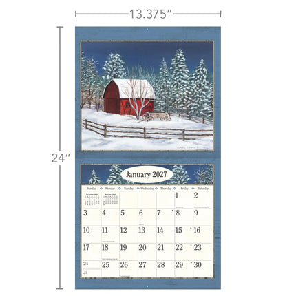 LANG Country Living Kalender 2027