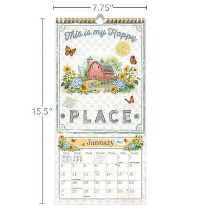 LANG Farmhouse Kalender 2027 Small