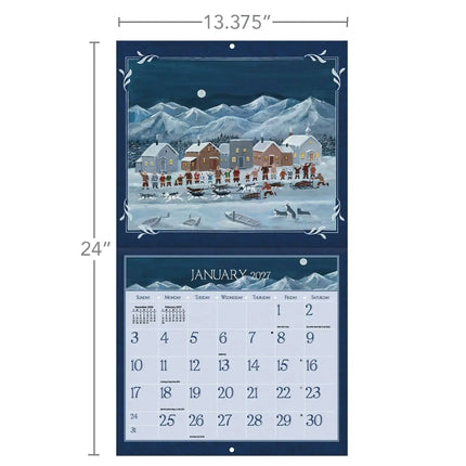 LANG Folk Art Kalender 2027