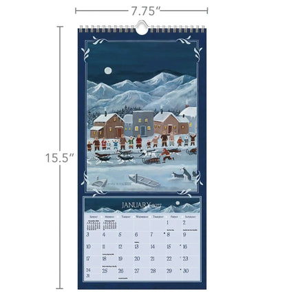LANG Folk Art Kalender 2027 Small
