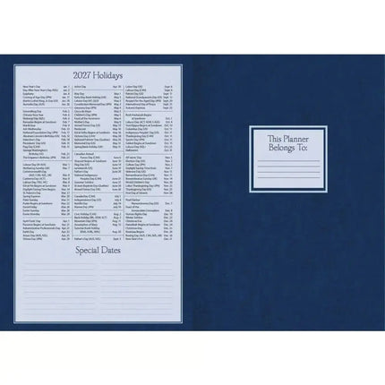 LANG Folk Art Pocket Agenda 2027