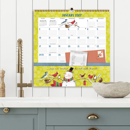 LANG Folk Song Pocket Note Nook Kalender 2026