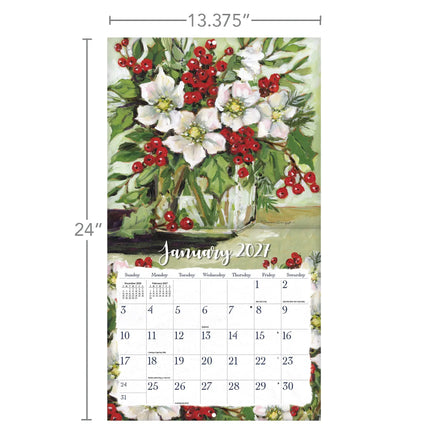 LANG Gallery Florals Kalender 2027