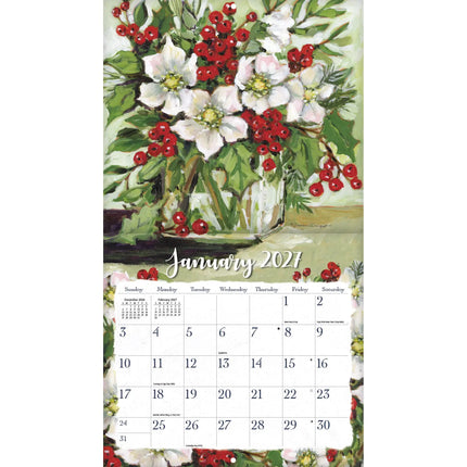 LANG Gallery Florals Kalender 2027