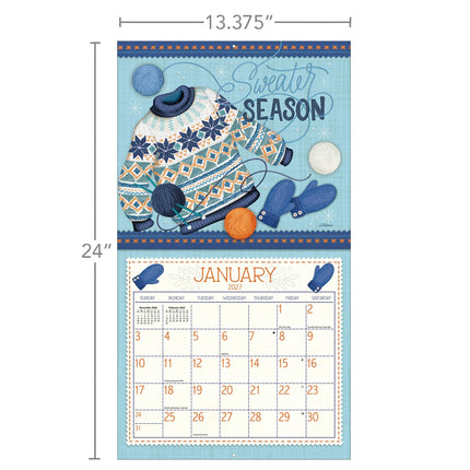 LANG Handmade Happiness Kalender 2027