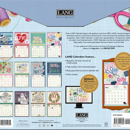 LANG Handmade Happiness Kalender 2027