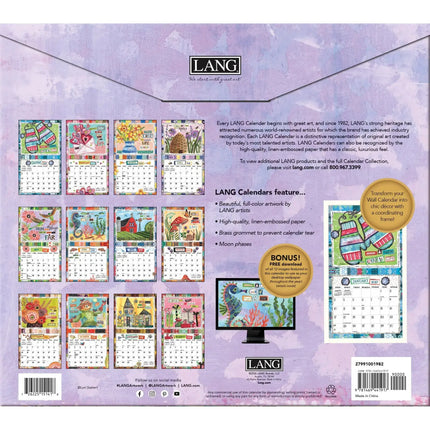 LANG Happy Life Kalender 2027