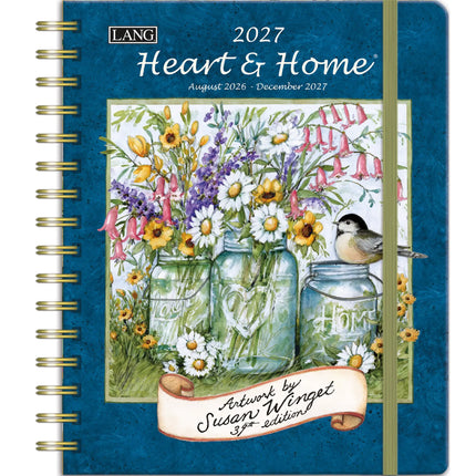 LANG Heart and Home Deluxe Planner 2027