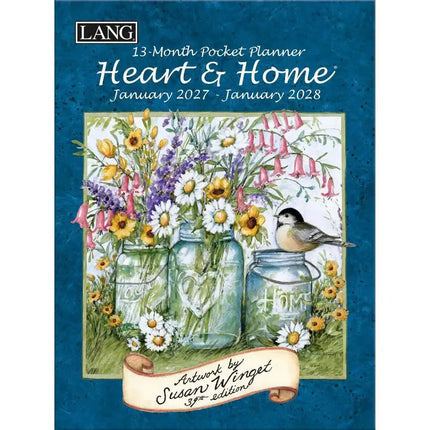 LANG Heart and Home Pocket Agenda  2027