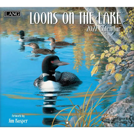 LANG Loons on the Lake Kalender 2027