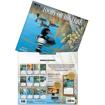 LANG Loons on the Lake Kalender 2027