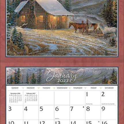 LANG Meadowland Kalender 2027