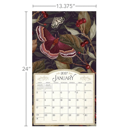 LANG Midnight Garden Kalender 2027