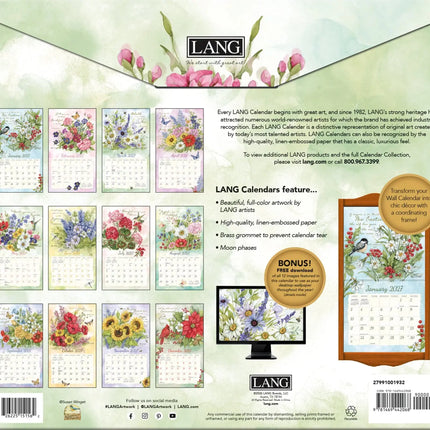 LANG Nature's Grace Kalender 2027