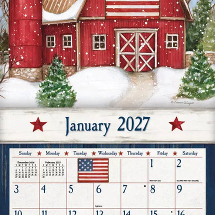 LANG Old Glory Kalender 2027
