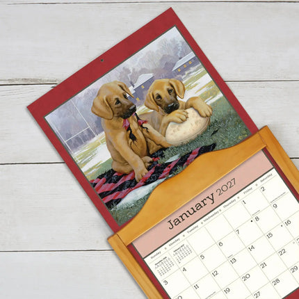 LANG Puppy Kalender 2027