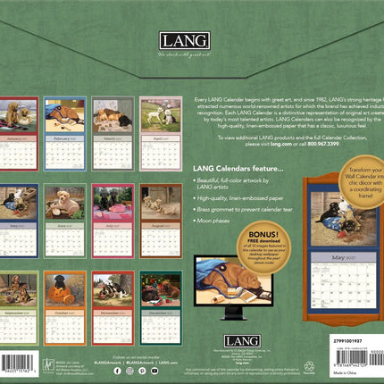 LANG Puppy Kalender 2027
