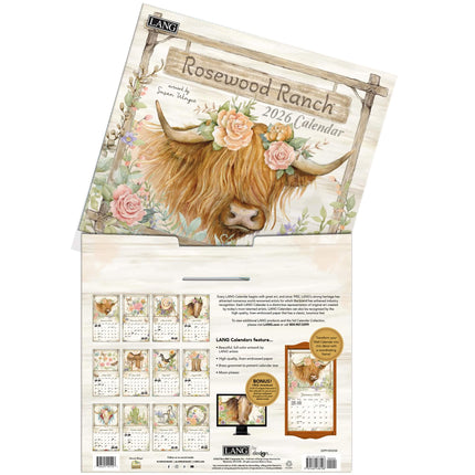 LANG Rosewood Ranch Kalender 2026