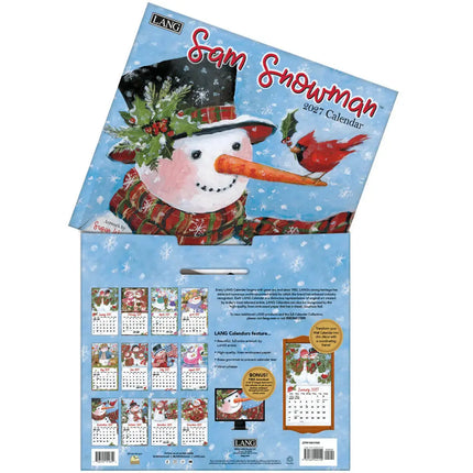 LANG Sam Snowman Kalender 2027